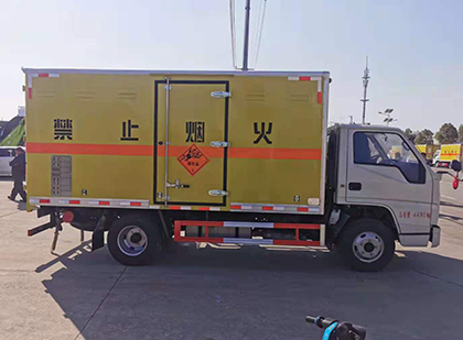 科尔沁左翼后爆破器材运输车技术升级与安全合规新趋势